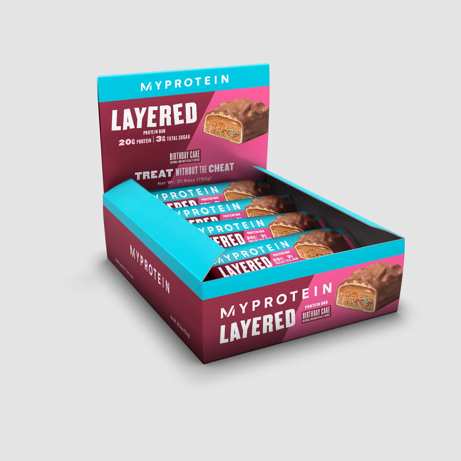 Layered Bar - Birthday Cake Image 1