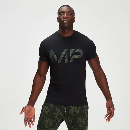 MP Men's Adapt drirelease® Camo Print T-Shirt- Black
