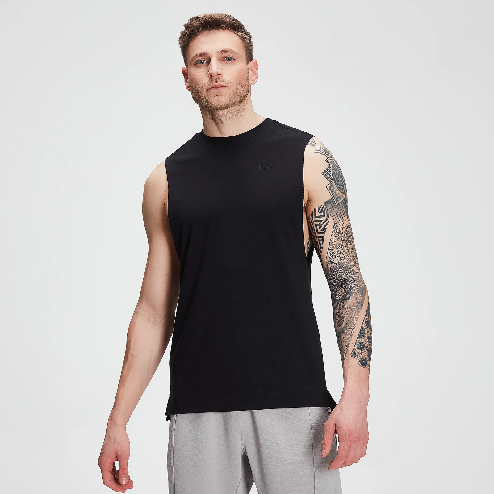 MP Men's Training drirelease® Drop Armhole Tank - Black - XXS Image 1