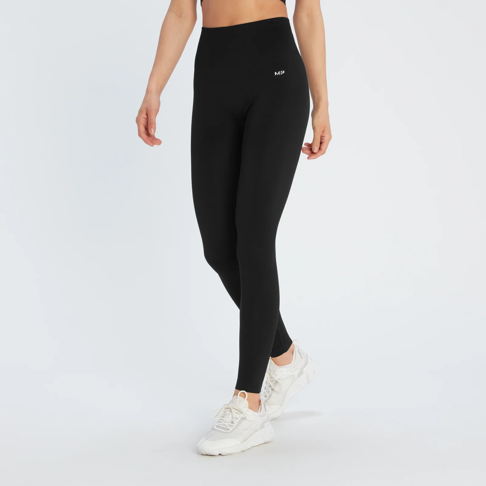 MP Women's Shape Seamless Leggings - Black - XS Image 1