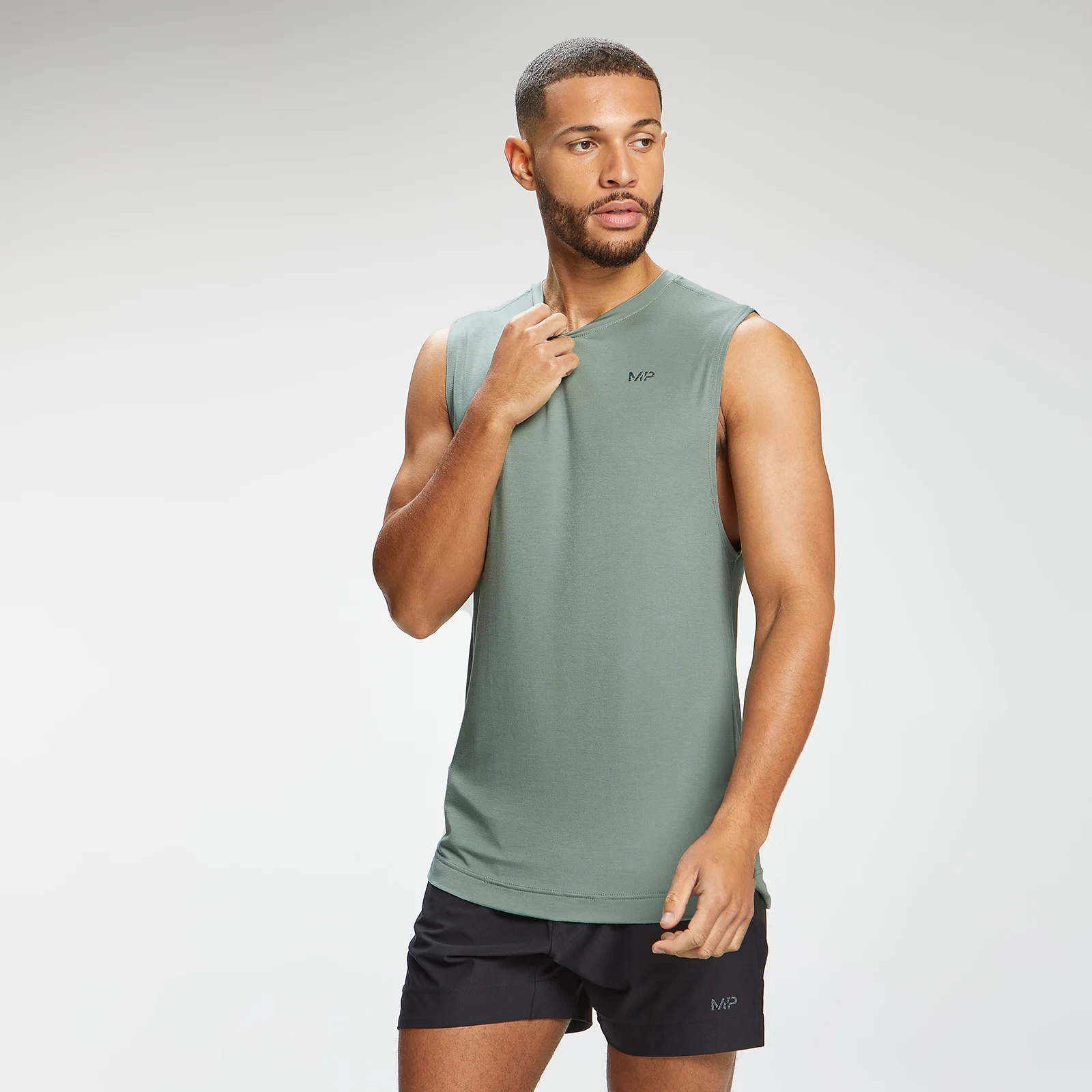 MP Men's Composure Tank Top - Pale Green - XXS Image 1