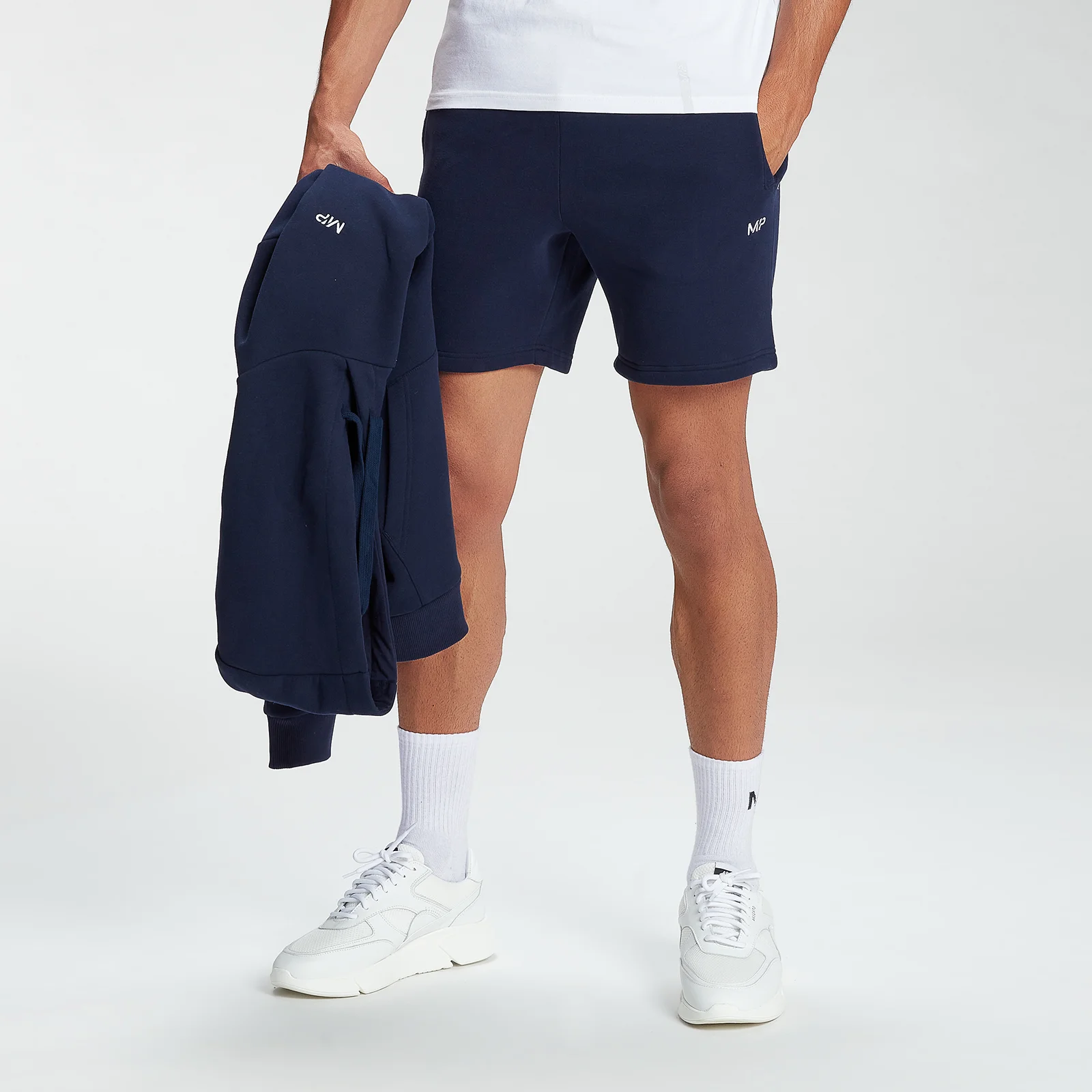 MP Men's Rest Day Sweatshorts - Navy - XXS Image 1