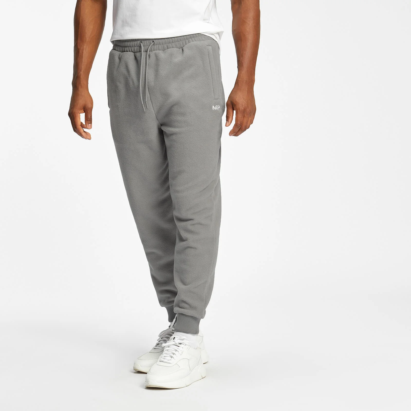 MP Men's Rest Day Fleece Joggers - Storm Grey - XXS Image 1