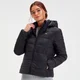 MP Women's Outerwear Lightweight Hooded Packable Puffer Jacket - Black