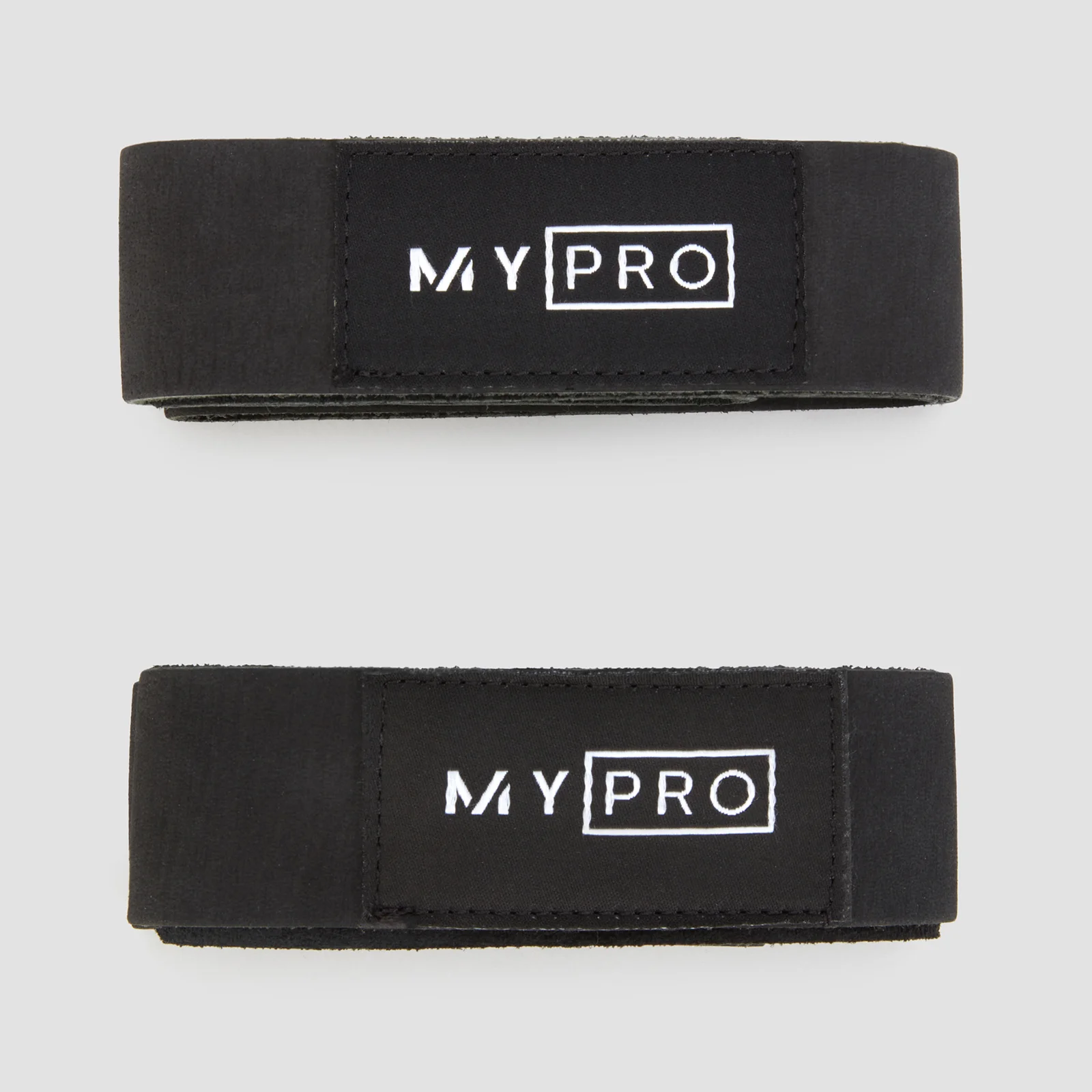 MYPRO Suede Lifting Straps - Black Image 1