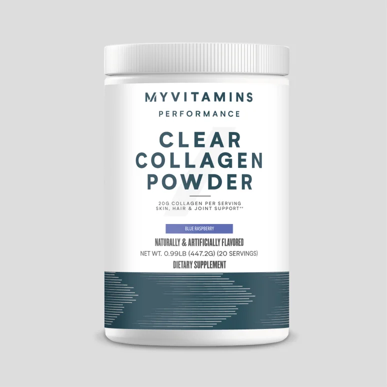 Clear Collagen - 1lb - 20servings - Blue Raspberry