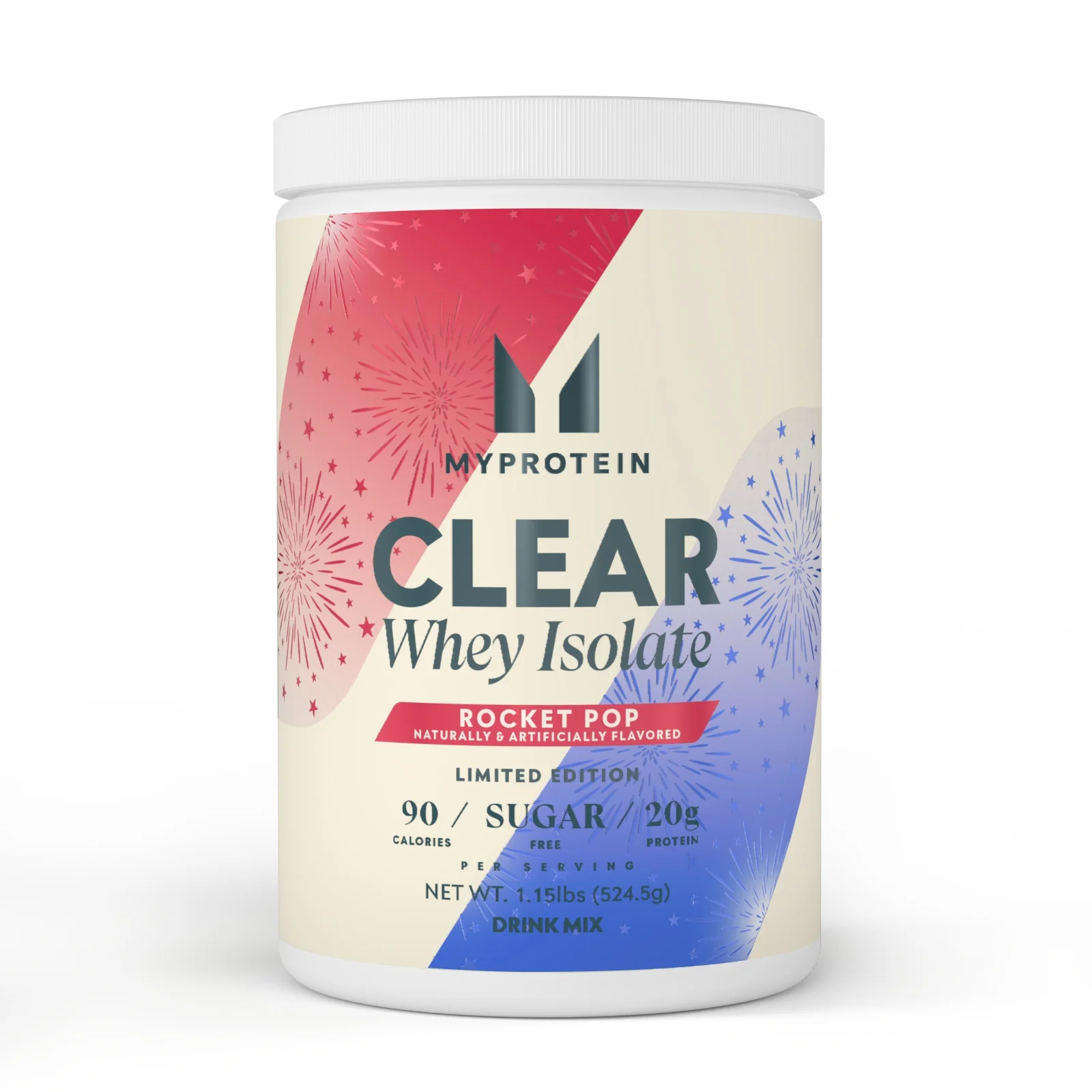 Clear Whey Isolate - 1.1lb - Rocket Pop Image 1