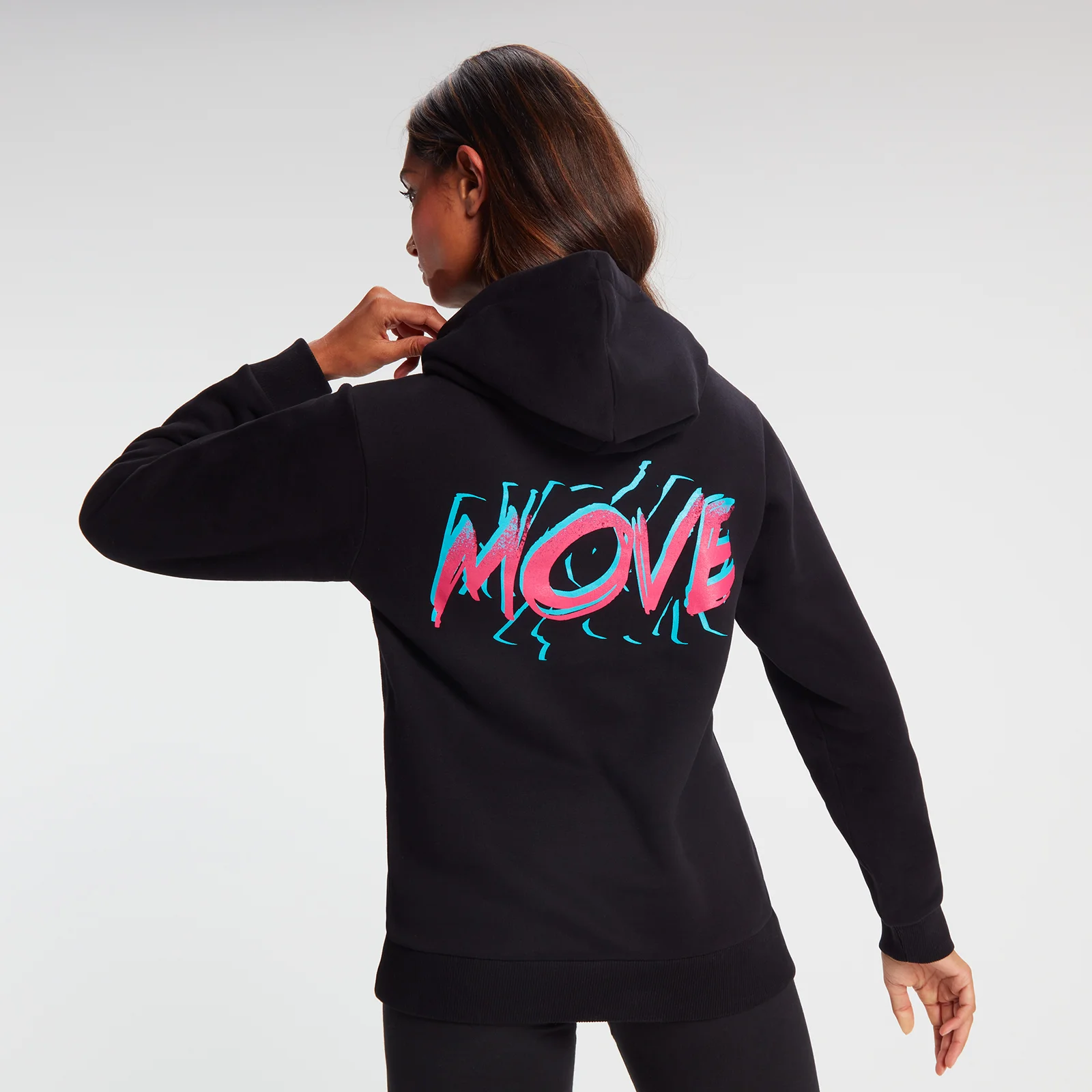 MP Women's Retro Move Hoodie - Black - XXS Image 1