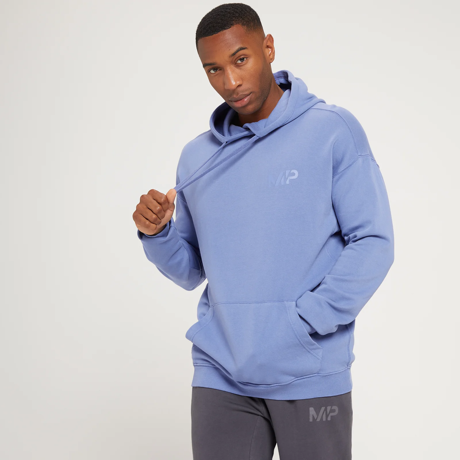 MP Men's Adapt Washed Hoodie - Chalk Purple - XXS Image 1