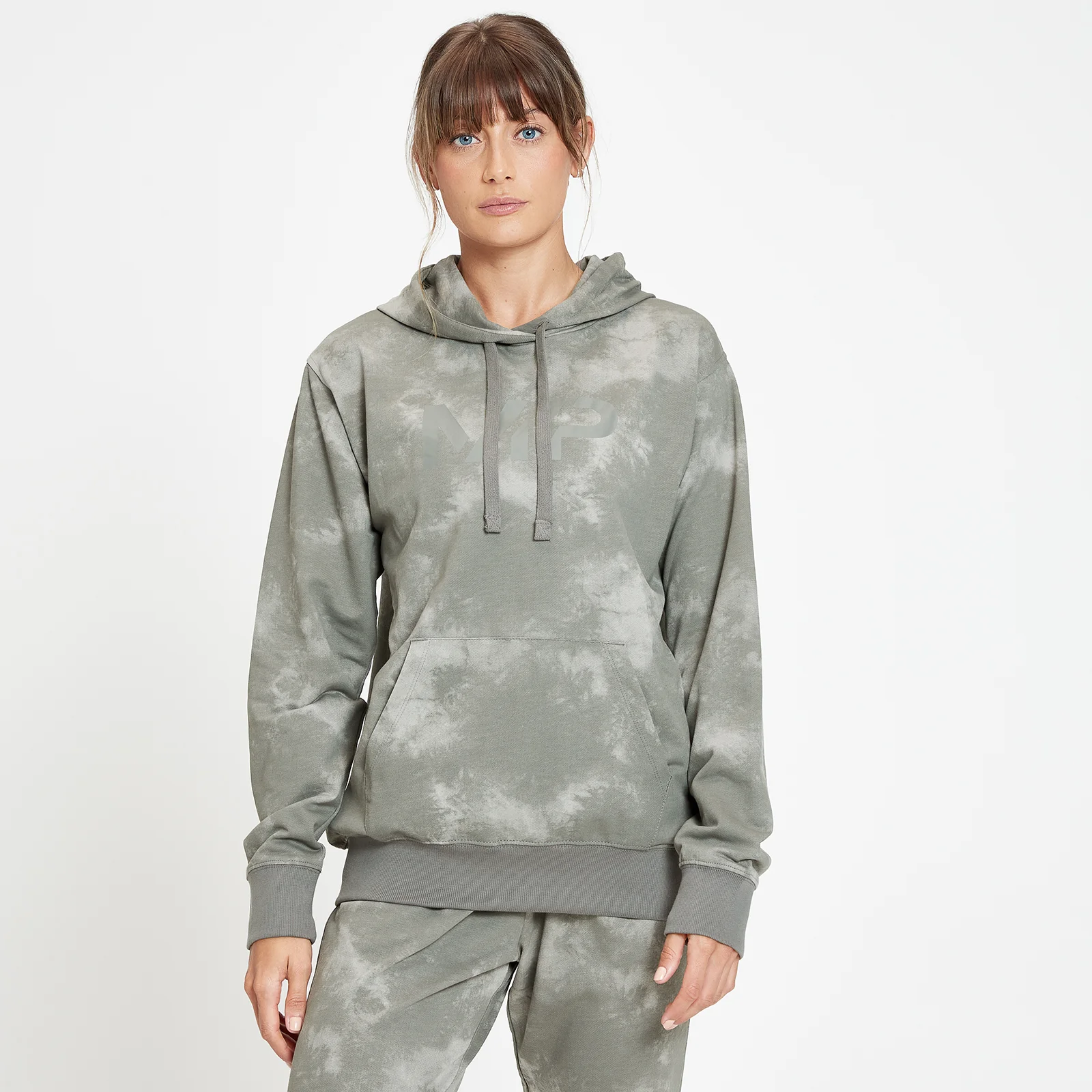 MP Women's Composure Tie Dye Hoodie - Storm - XS Image 1