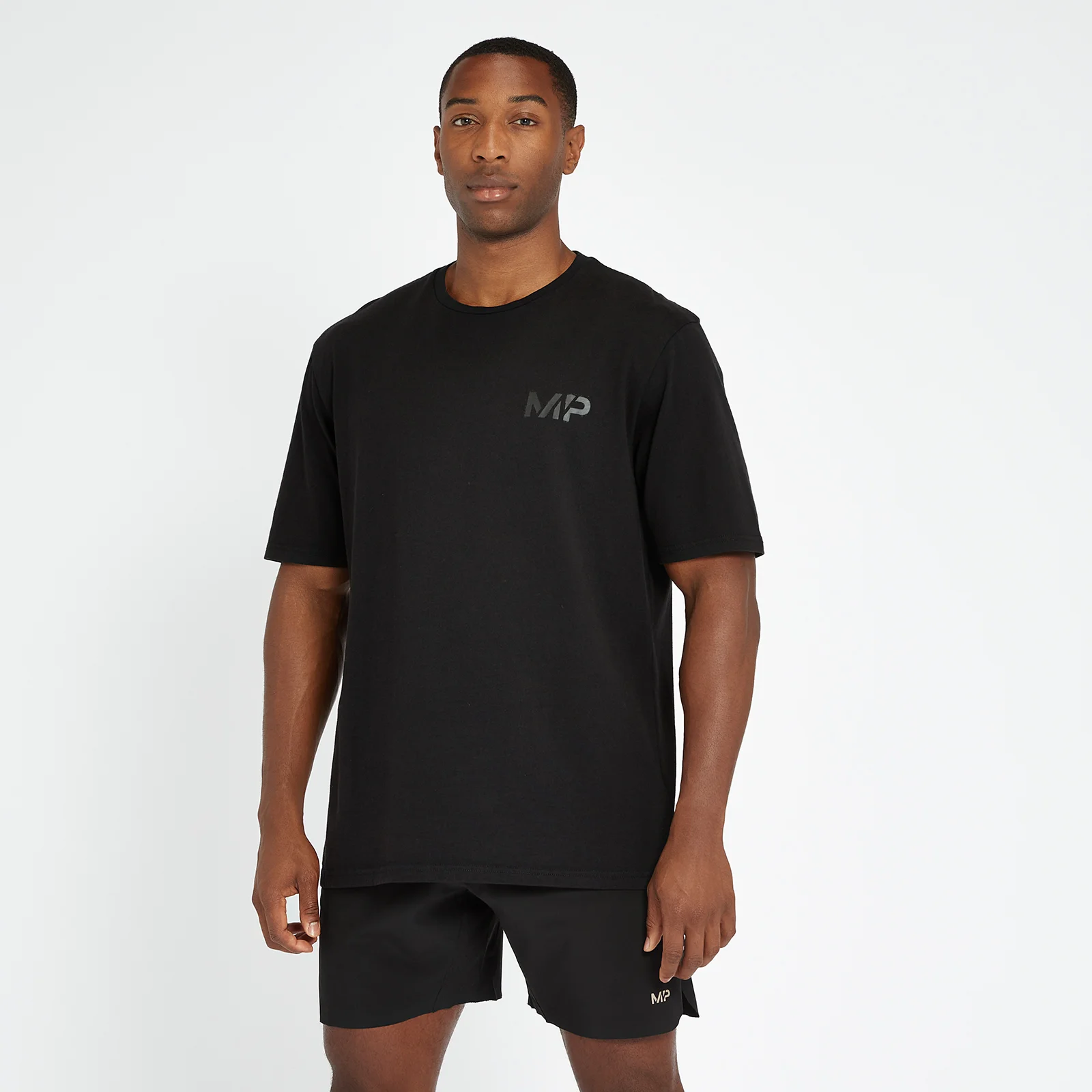 MP Men's Adapt Oversized T-Shirt - Washed Black - XXS Image 1