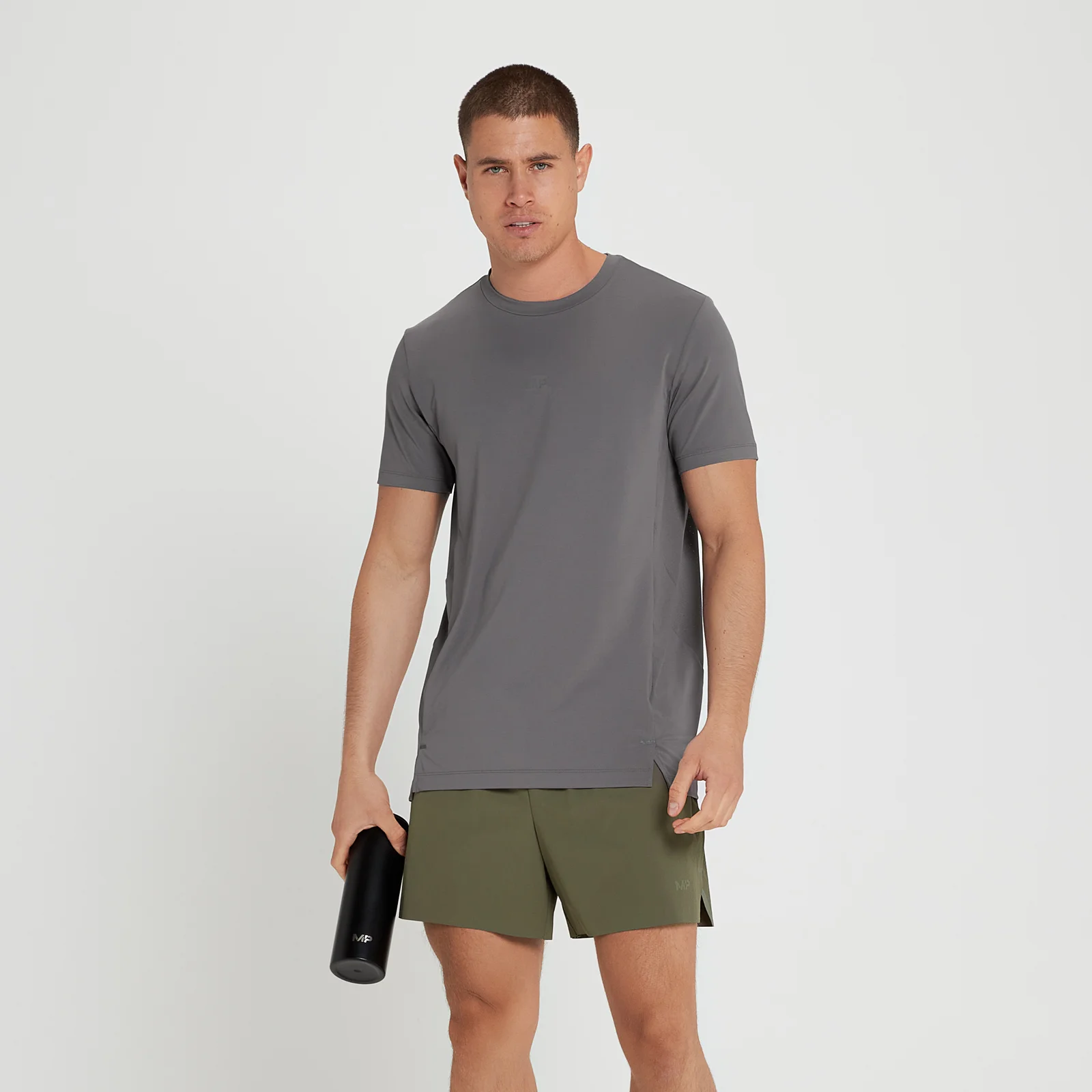 MP Men's Velocity Ultra Short Sleeve T-Shirt - Pebble Grey - XXS Image 1