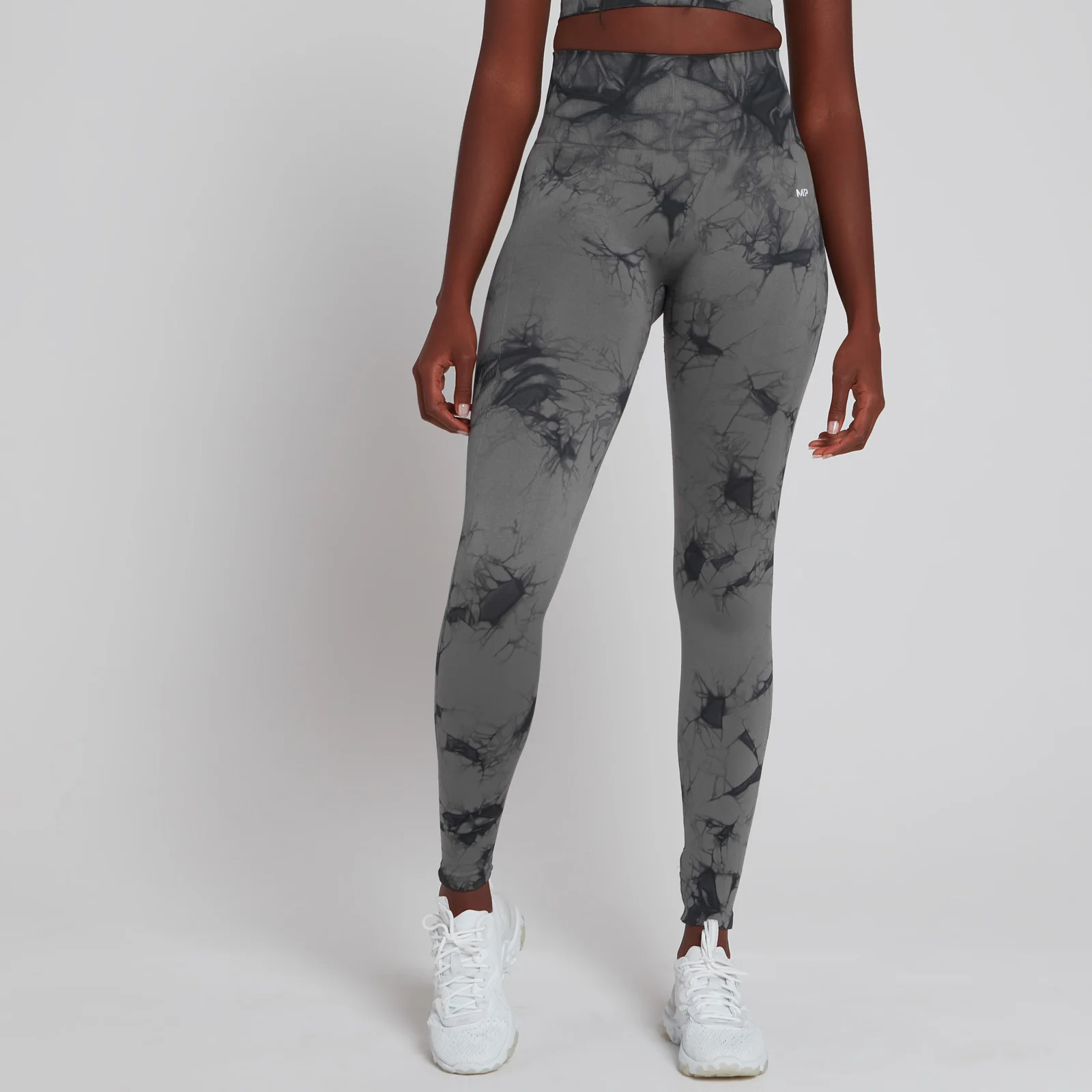 MP Women's Adapt Leggings - Black Tie Dye - XXS Image 1