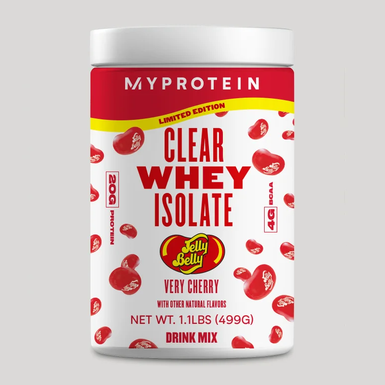 Clear Whey Isolate – Jelly Belly® Edition - 1.1lb - Very Cherry