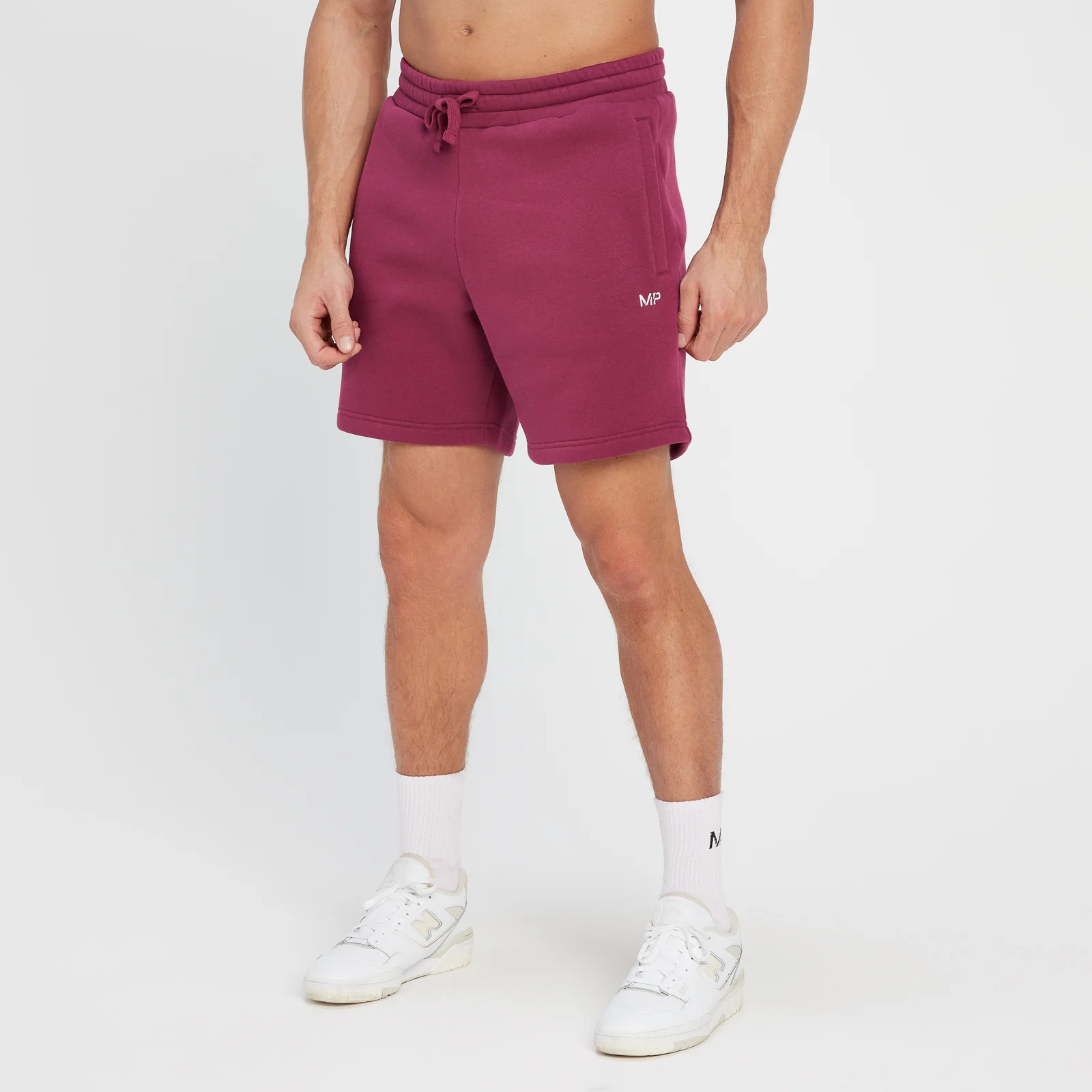 MP Men's Rest Day Sweatshorts - Red Berry - XXS Image 1