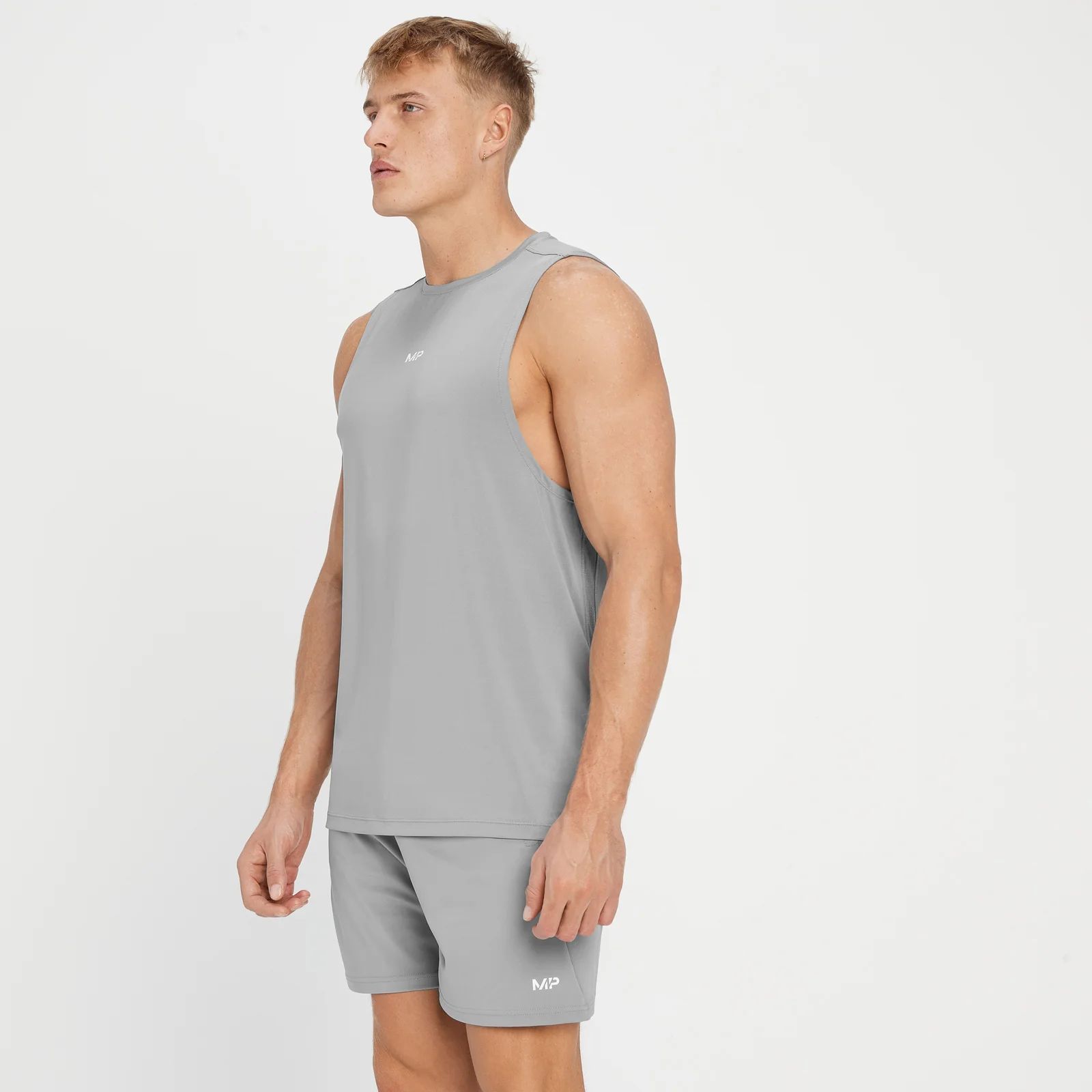 MP Men's Tempo Tank Top - Storm - XXS Image 1