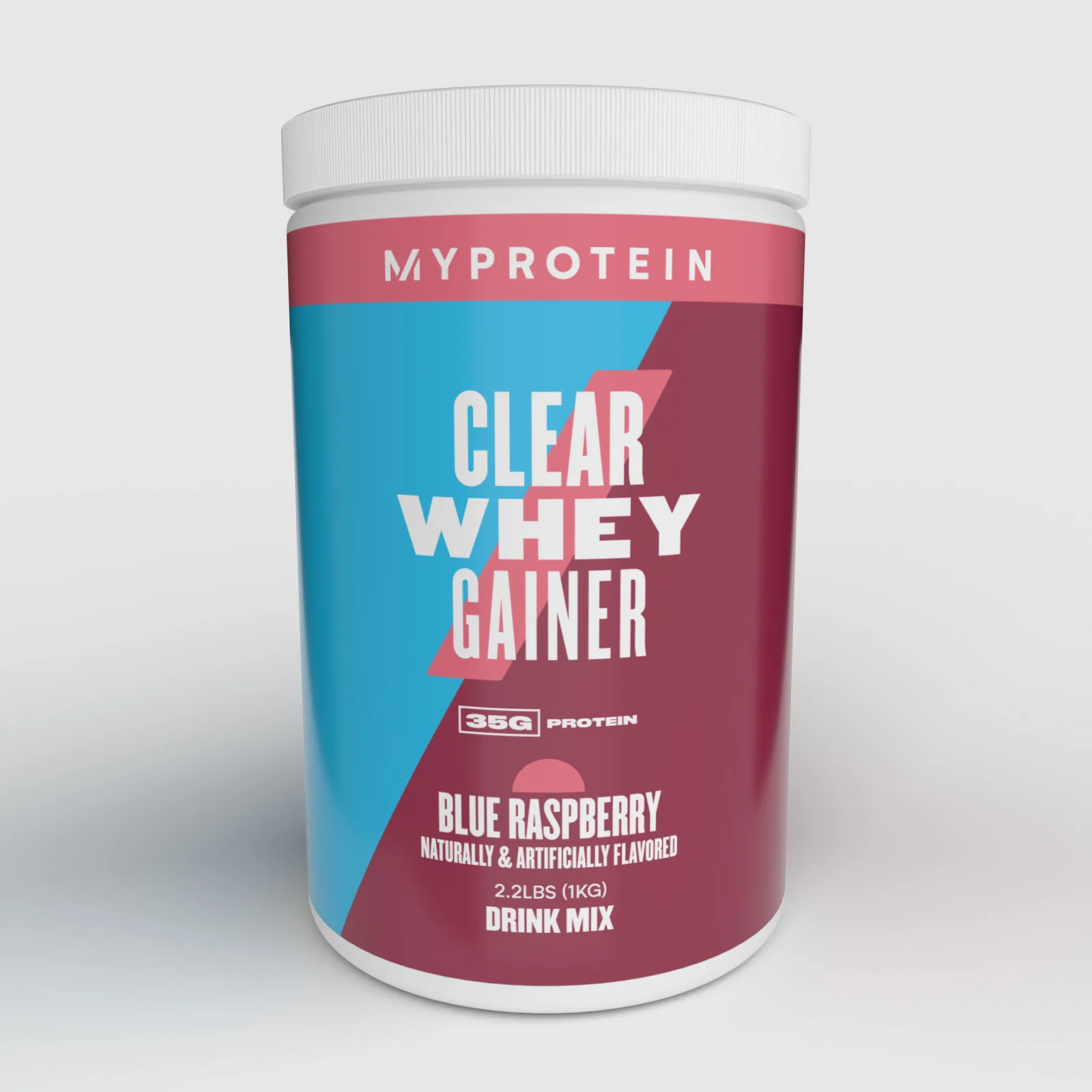 Clear Whey Gainer - 8servings - Blue Raspberry Image 1