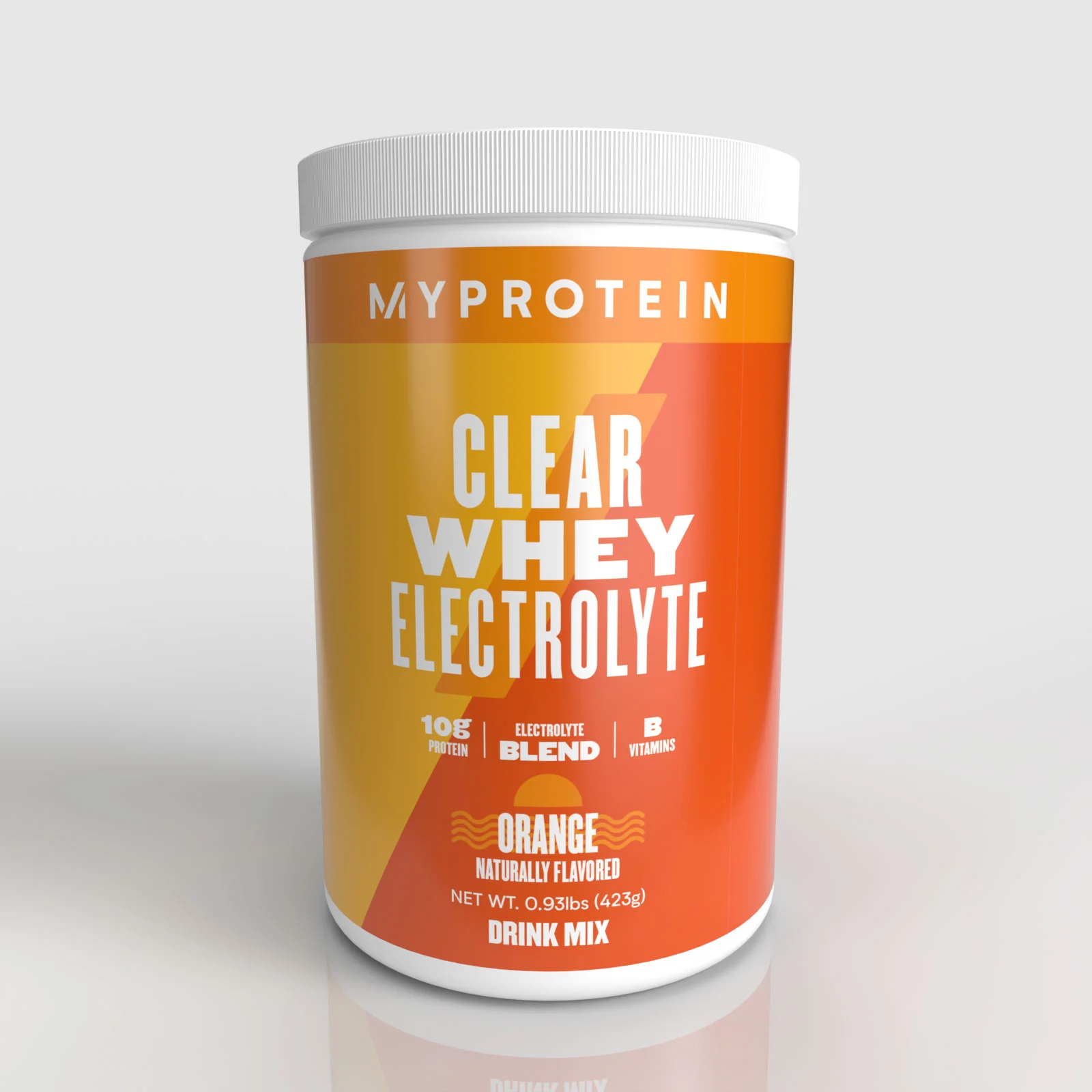 Clear Whey Electrolyte - 30servings - Orange Image 1