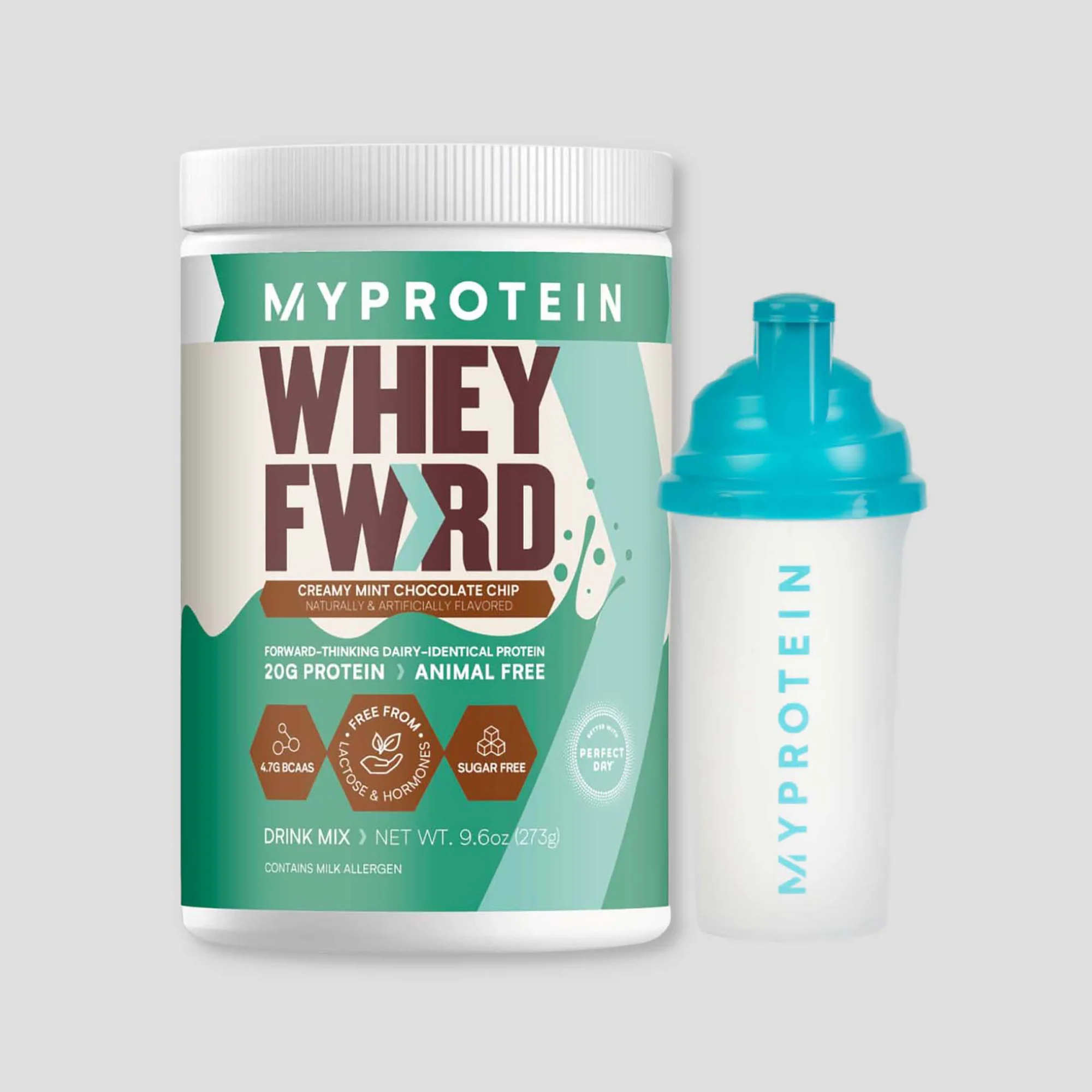 Whey Forward Essential Pack - Creamy Mint Chocolate Chip - 10 Servings Image 1