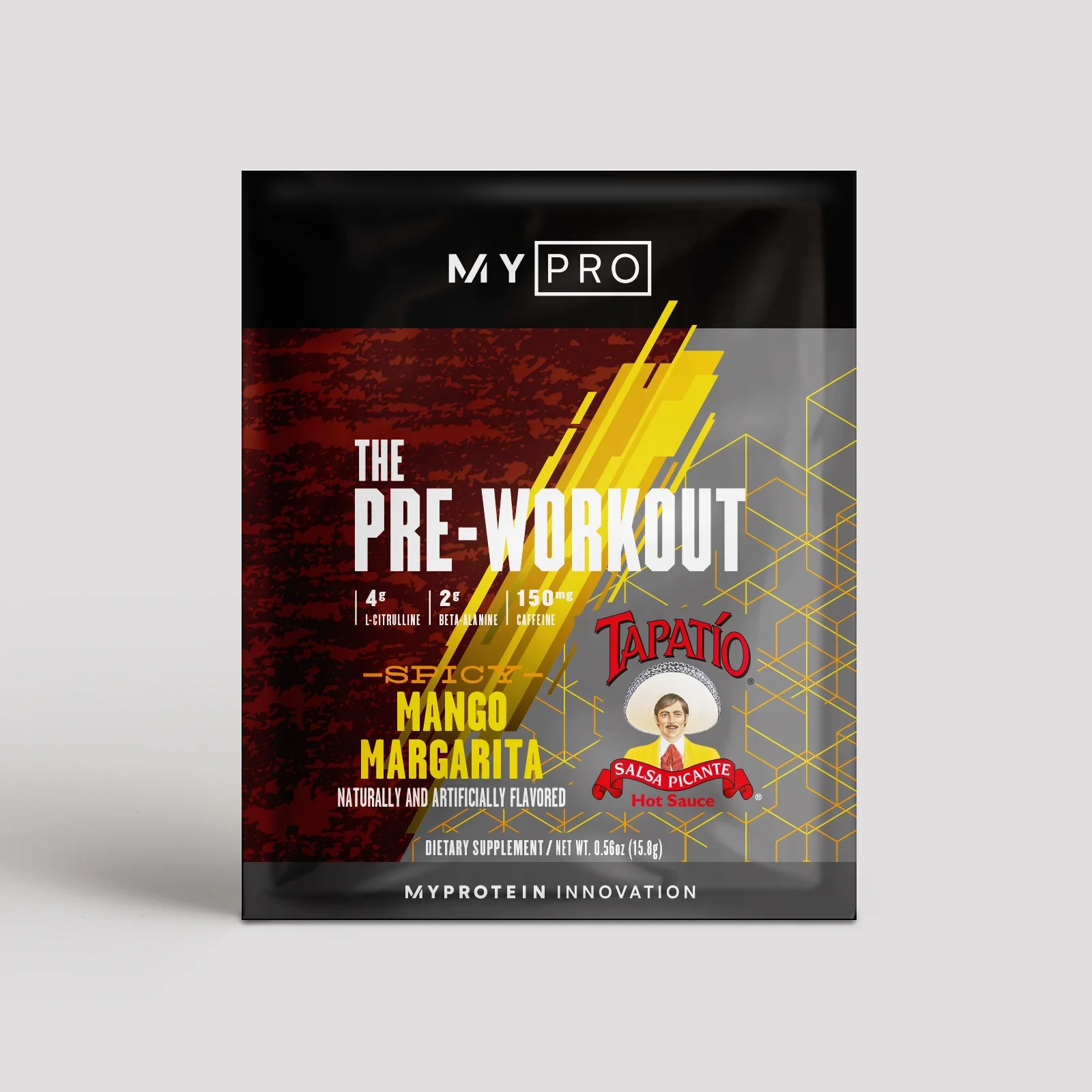 Myprotein x Tapatío THE Pre Workout Sample - 1servings - Spicy Mango Margarita Image 1