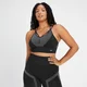 MP Women's Impact Scrunch Seamless Sports Bra - Black