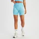 MP Women's Shape Seamless Cycling Shorts - Blue Tie Dye