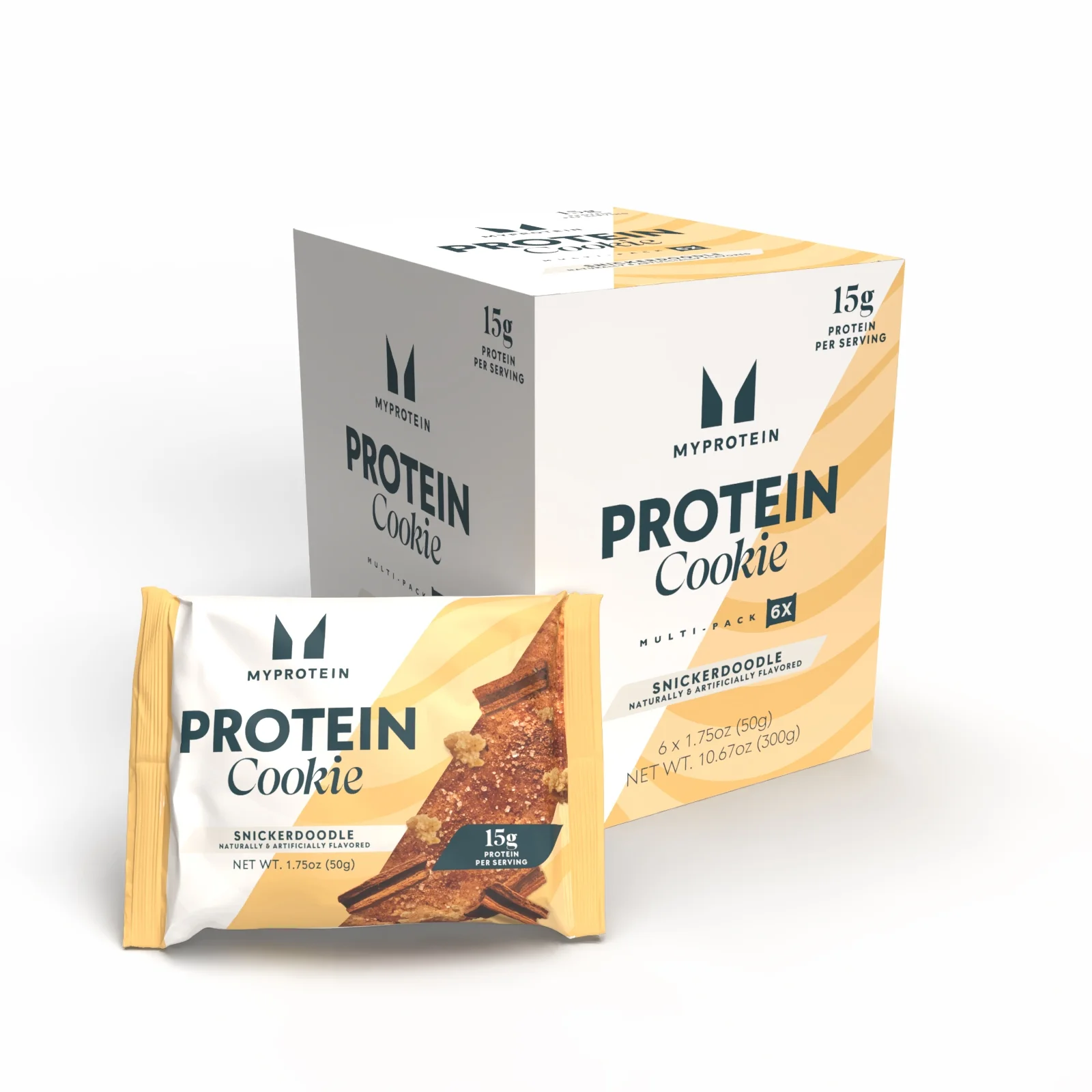 Protein Cookie - 6 x 60g - Snickerdoodle Image 1