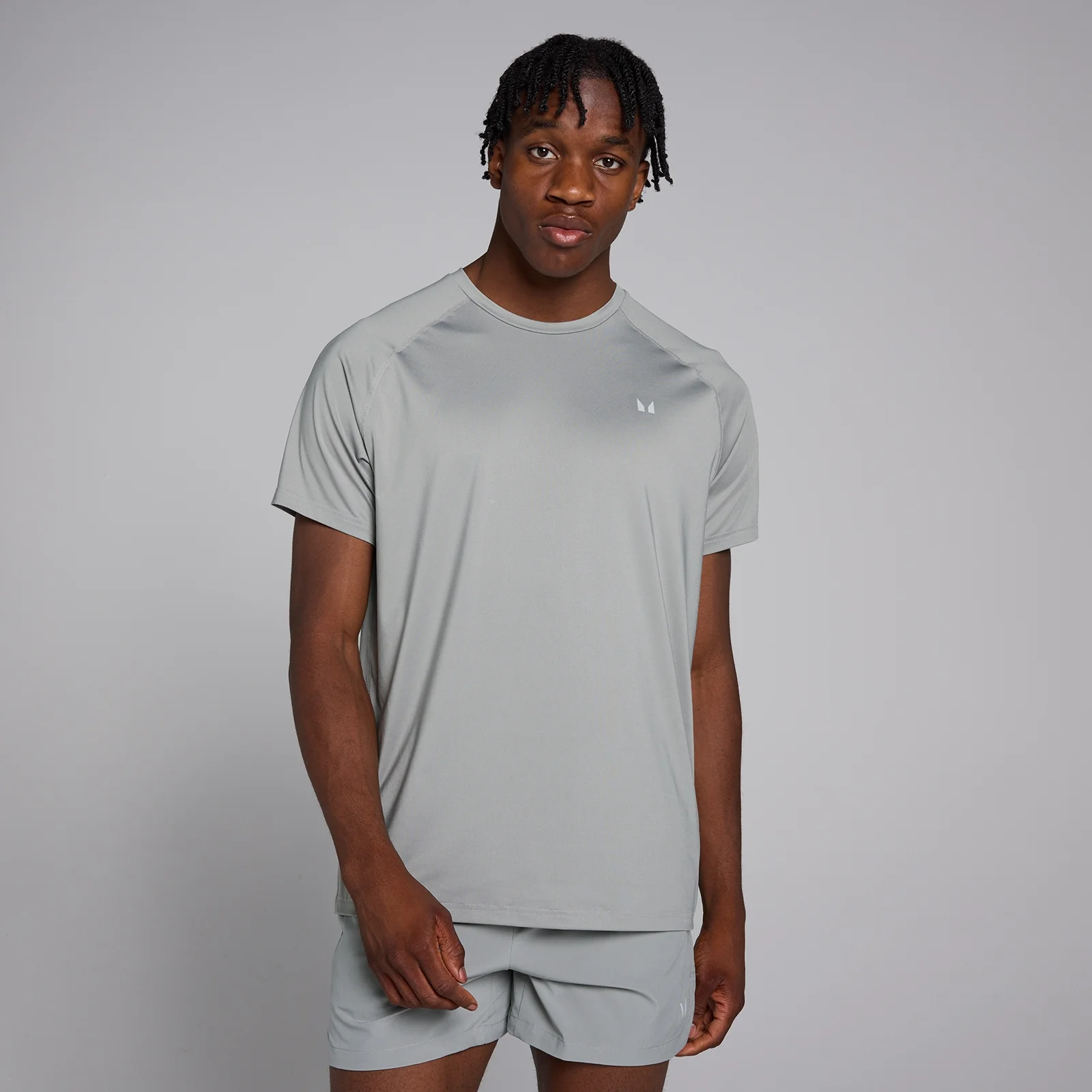 MP Men's Training Short Sleeve T-Shirt - Storm - S Image 1