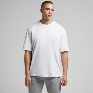 MP Men's Rest Day Oversized T-Shirt - White - Size S