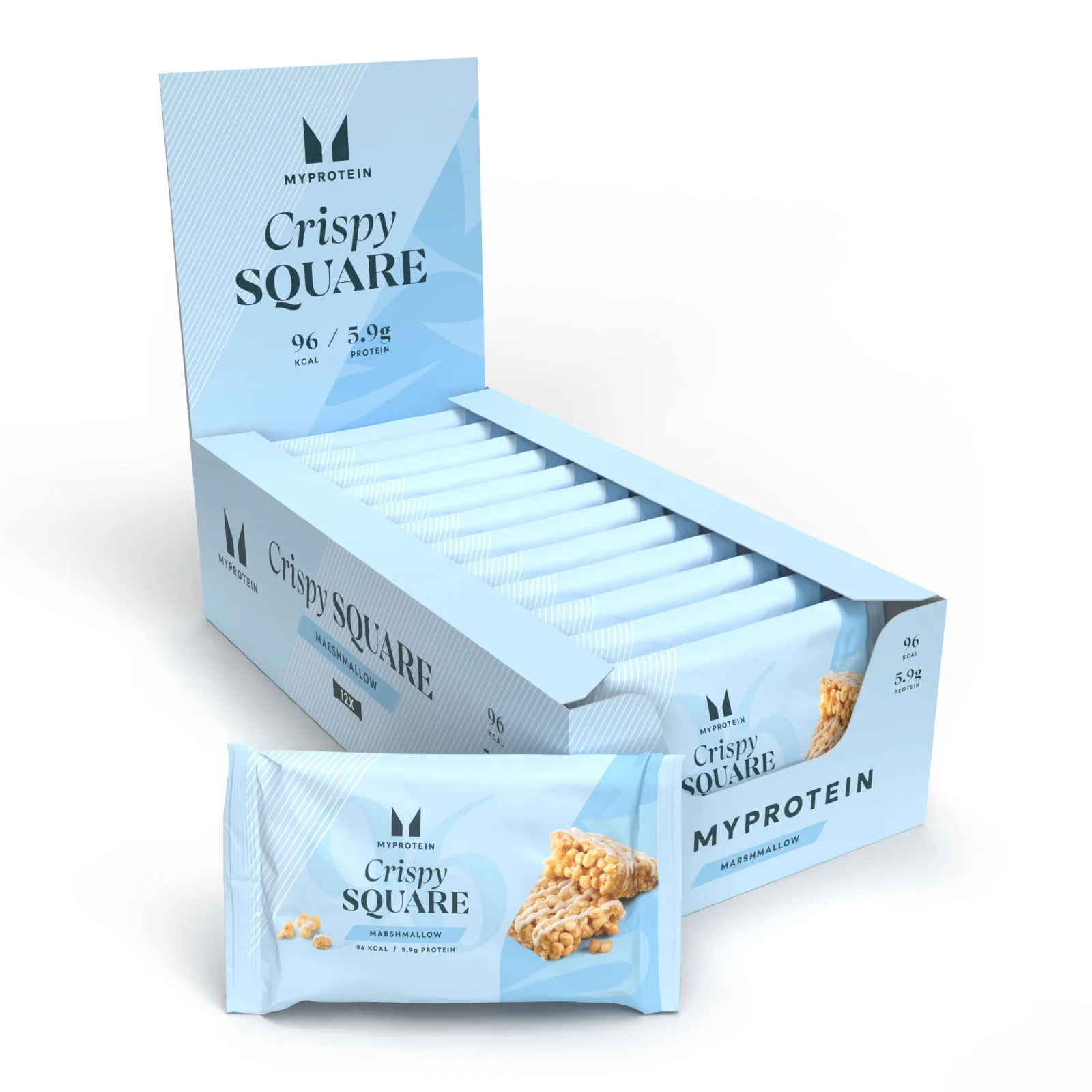 Crispy Square - 6 x 30g - Chocolate Image 1