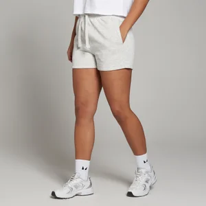 MP Women's Basics Sweatshorts - Light Grey Mar - Size XS