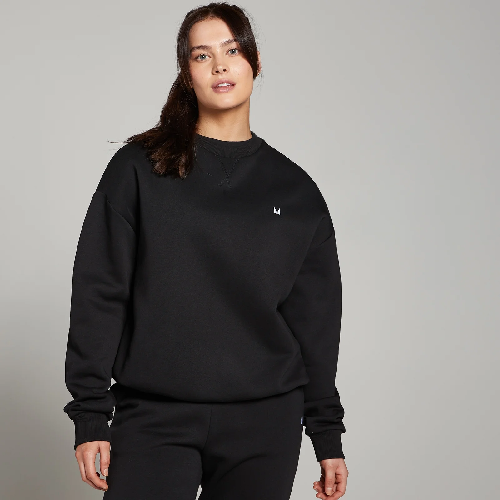 MP Women's Basics Oversized Sweatshirt - Black - M Image 1