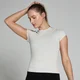 MP Women's Basics Body Fit Short Sleeve T-Shirt - Light Grey Marl