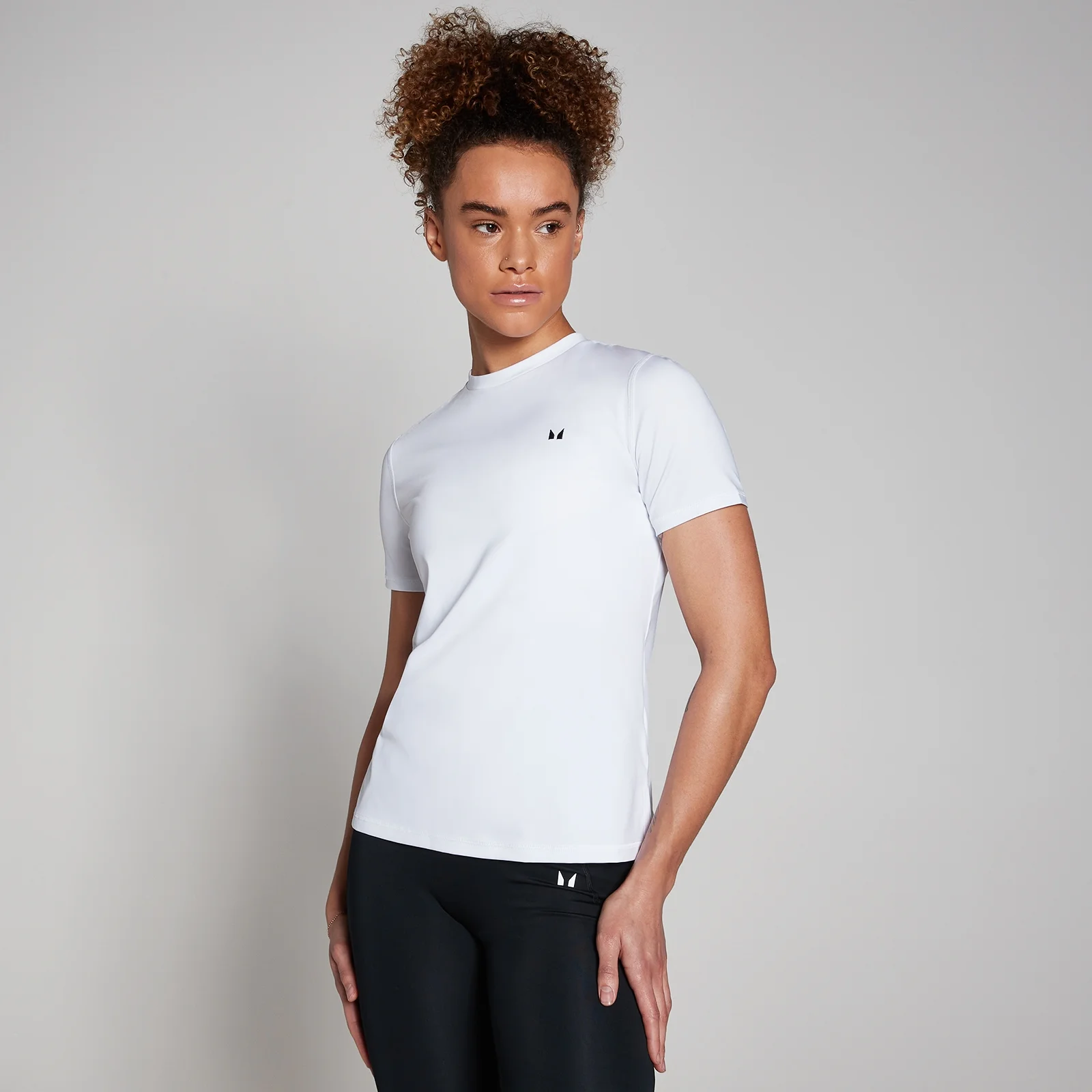 MP Women's Training Short Sleeve T-Shirt - White - XS Image 1