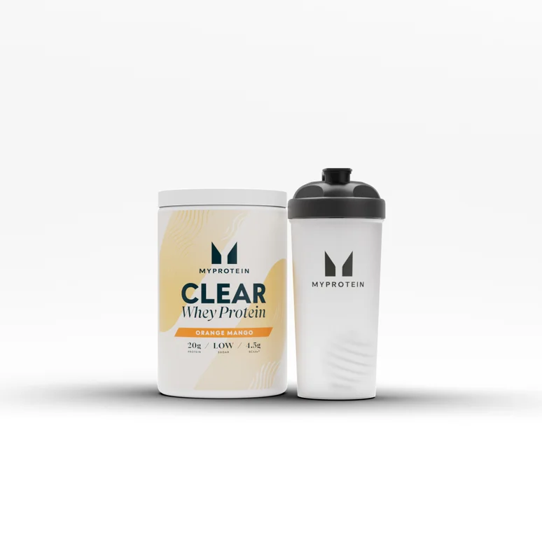 Clear Protein Bundle - Vegan Shaker - Raspberry Mojito