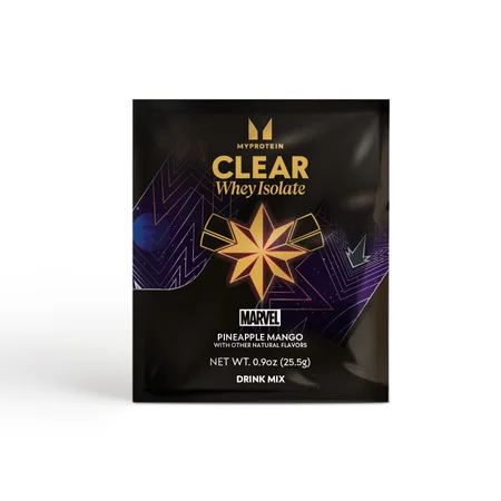 Myprotein Clear Whey Isolate - MARVEL (Sample) - 1servings - Captain Marvel - Mango Pineapple