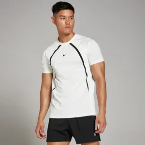 MP Men's Tempo Panel T-Shirt - White - Size L