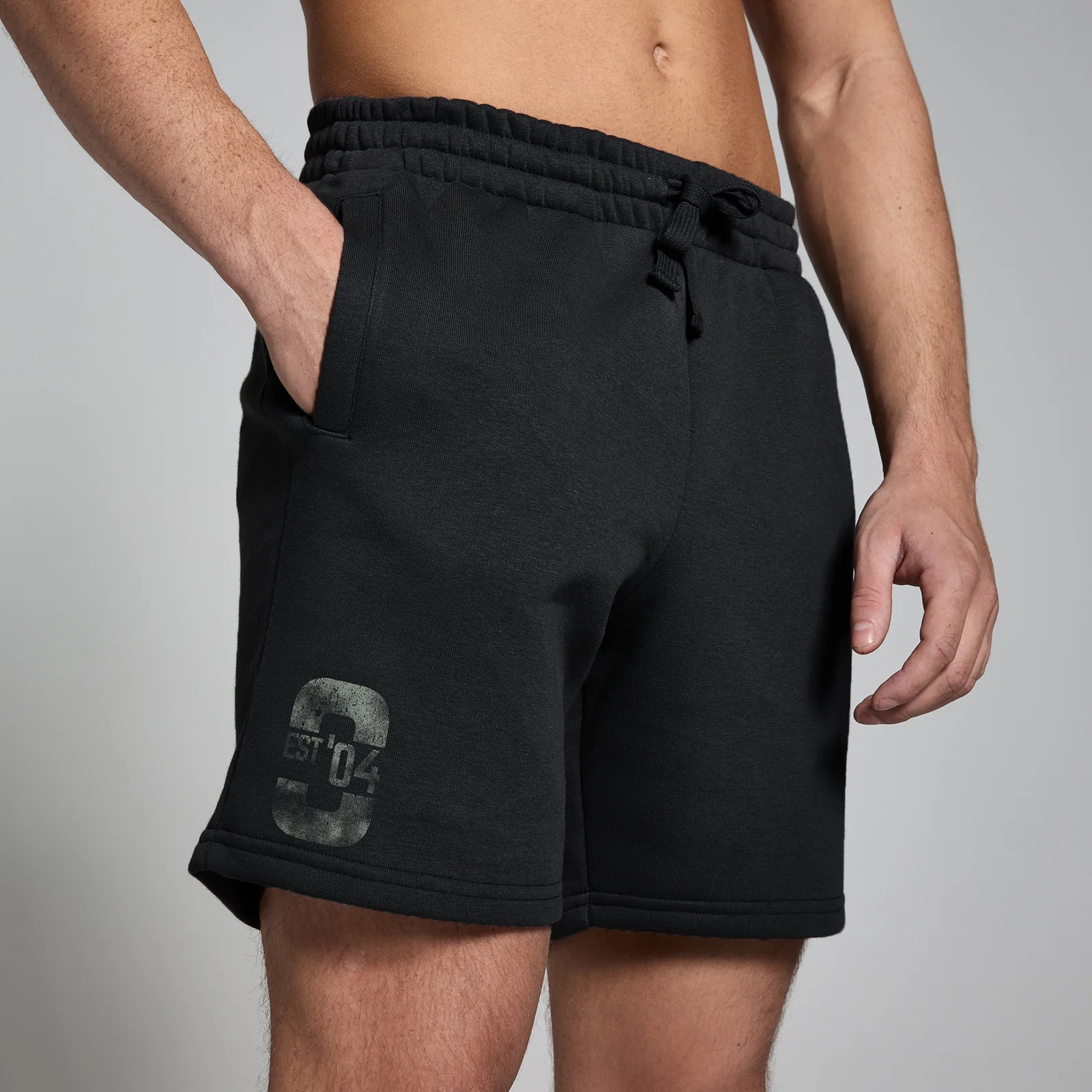 MP Men's Origin Graphic Sweatshorts - Black - XXL Image 1
