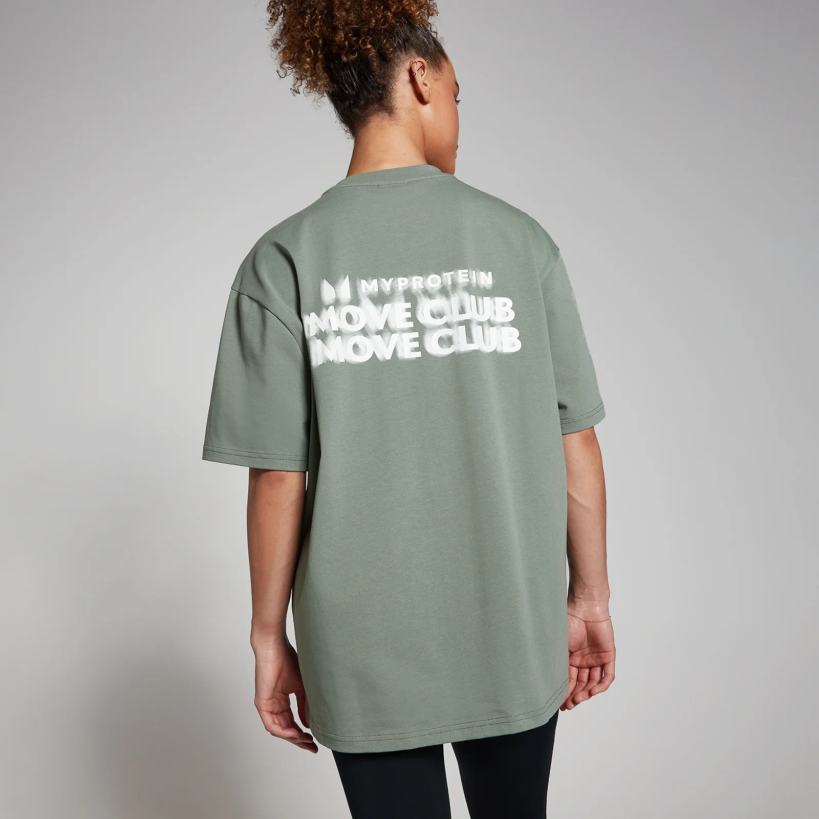 MP Move Club Graphic T-Shirt - Moss Green - L-XL Image 1