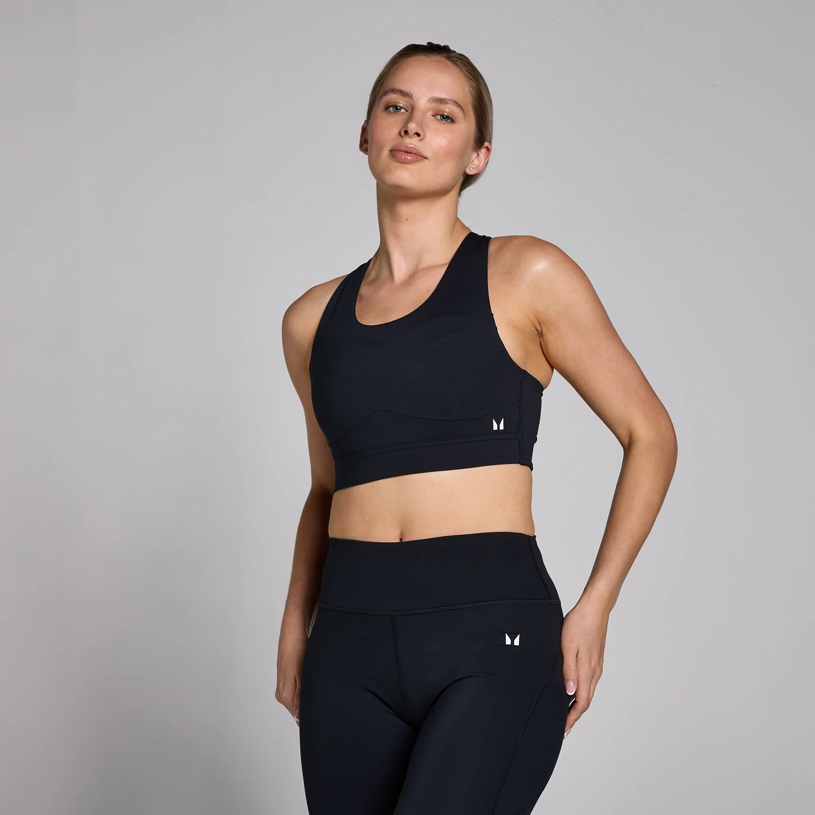 MP Women's Power High Support Bra - Black - XL Image 1