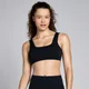 MP Women's Waffle Seamless Bra - Black