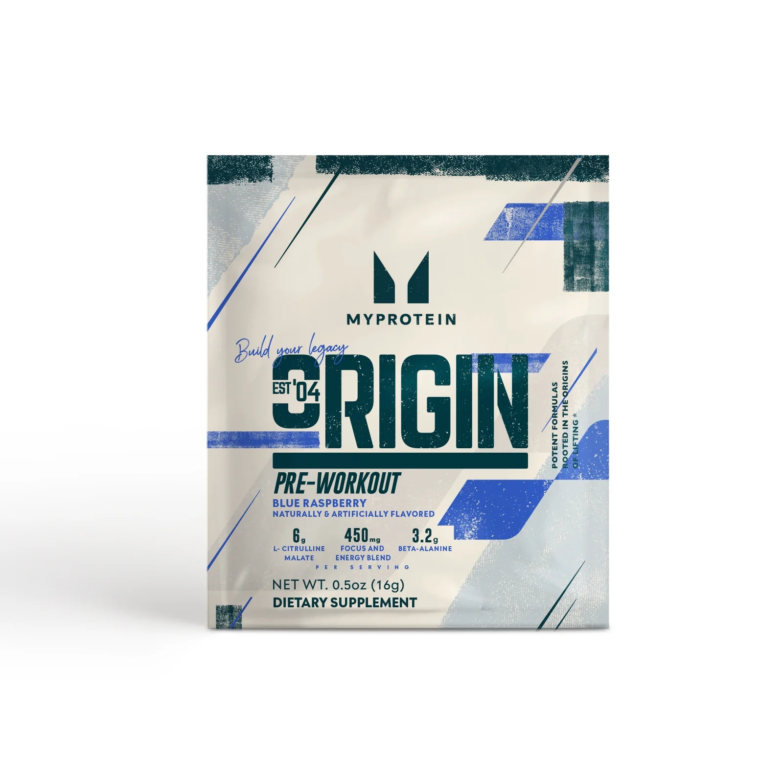 Origin Pre-Workout Sample - 1servings - Blue Raspberry Image 1