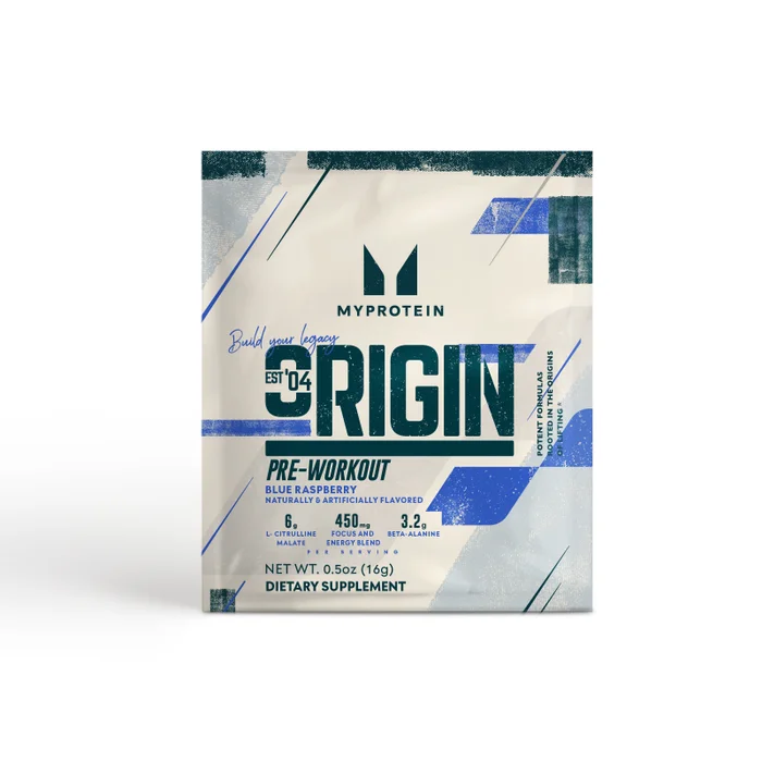 Origin Pre-Workout Sample