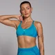 MP Women's Tempo Seamless Hybrid Sports Bra - Ocean Blue