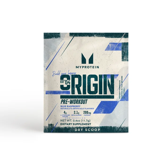 Origin Pre-Workout Dry Scoop Sample