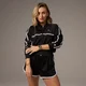 MP X Tatiana Contrast Track Zip Up Jacket - Black
