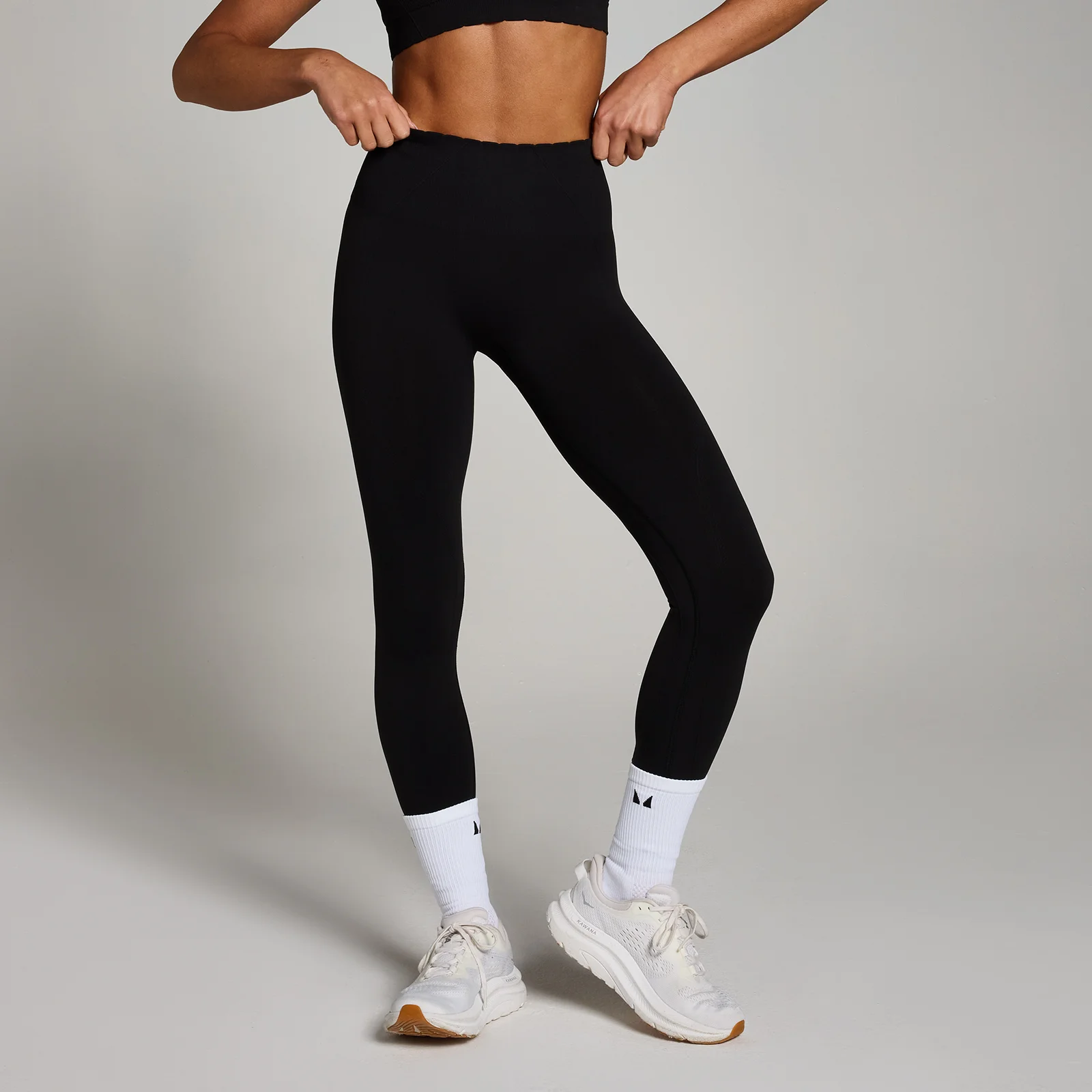 MP Women's Tempo Ultra Seamless Leggings - Black - XS Image 1