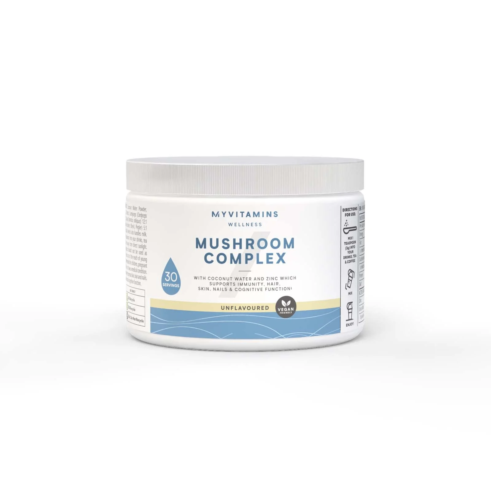 Mushroom Complex Powder - 30servings - Unflavored Image 1