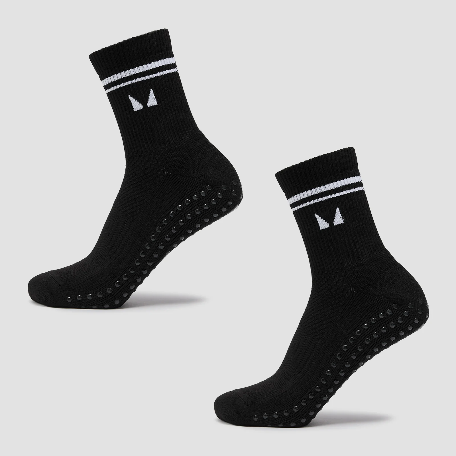 MP Pilates Socks - Black - UK 9-11 - Black Image 1