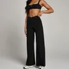 MP Women's Studio Cross Over Wide Leg Legging - Black
